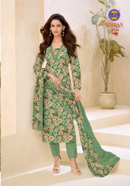 MFC simran vol 2 wholesale dress materials in shivaji nagar